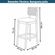 Banqueta Julia Alta Nacional Moveis -3-